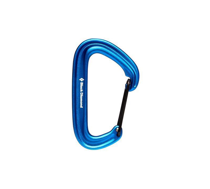 Black Diamond LiteWire Unisex Carabiners Blue | WLIVJ6943