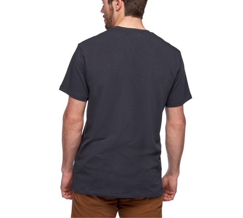 Black Diamond Live Climb Repeat Men's Tops Black | OVPKR9854