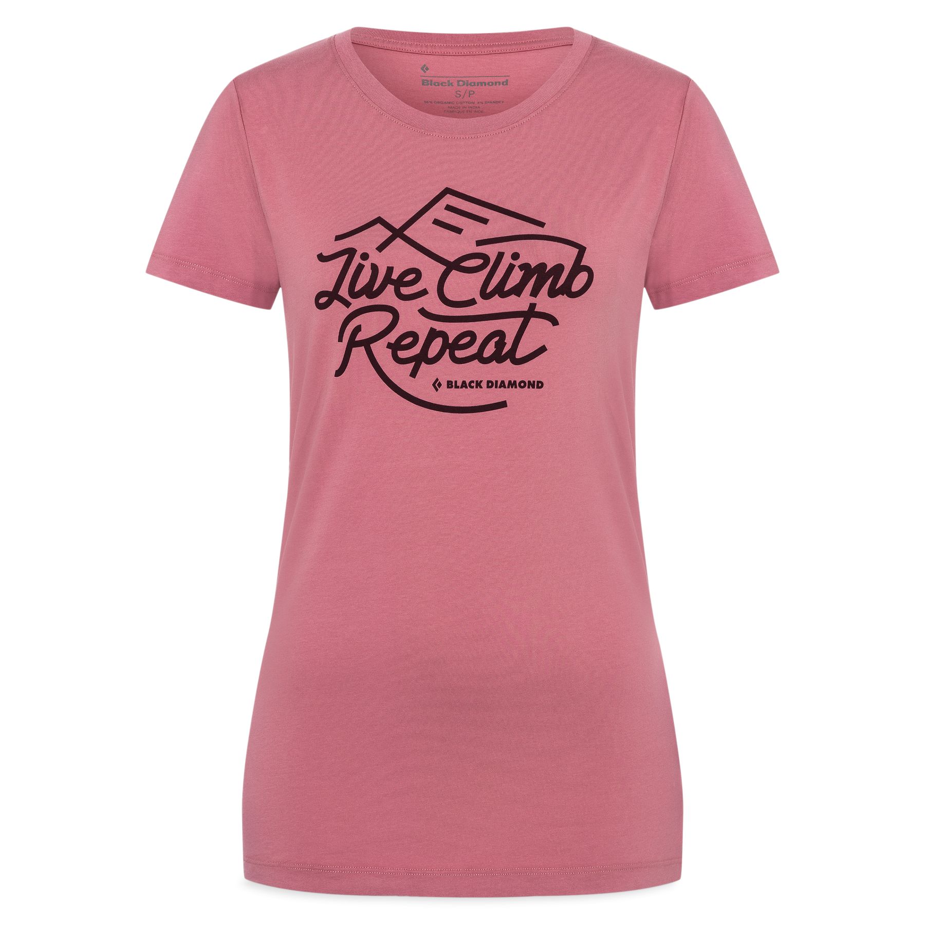 Black Diamond Live Climb Repeat Women's Tops Pink | NTOJU2309