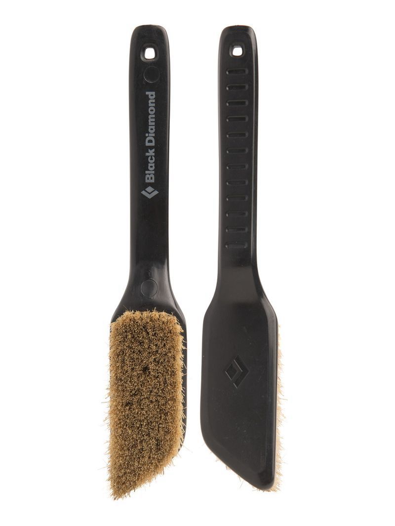 Black Diamond Medium Bouldering Brush Unisex Accessories Black | IXHSD8017