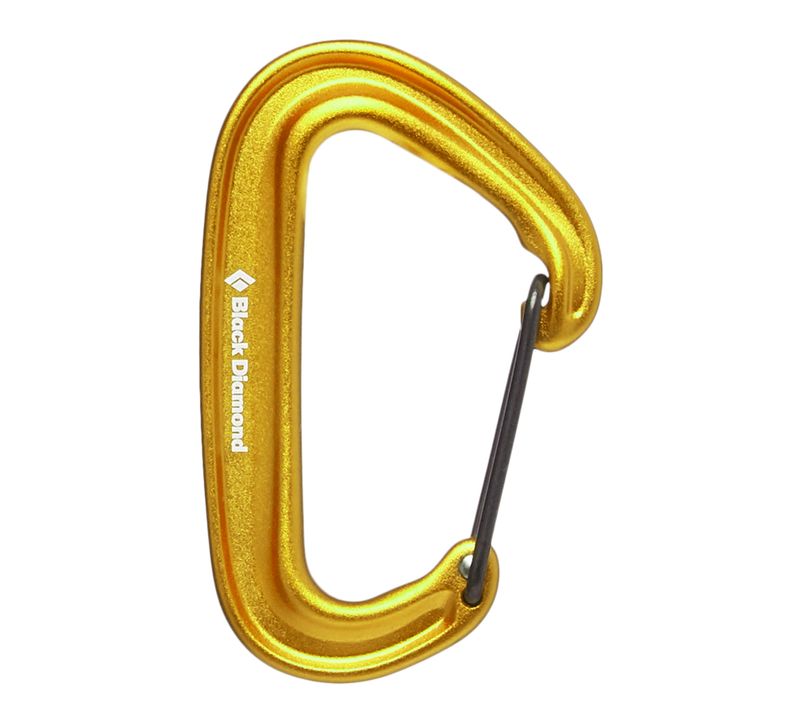 Black Diamond Miniwire Unisex Carabiners Yellow | WTABU3958