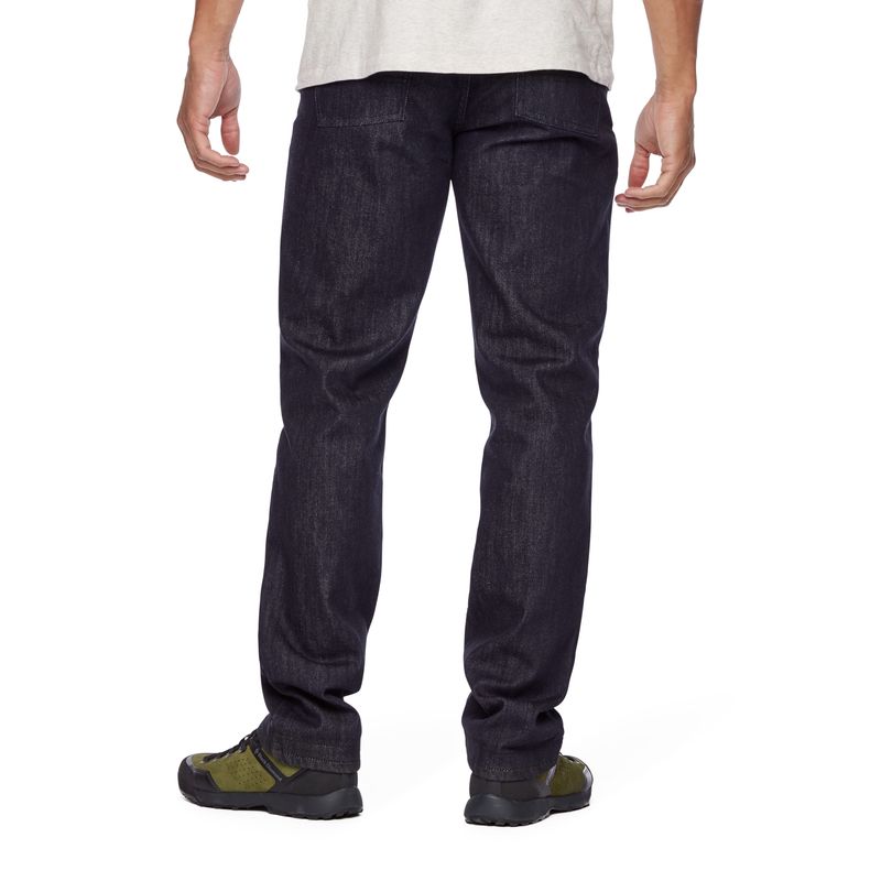 Black Diamond Mission Wool Denim Men's Pants Dark Indigo | XONEU1435