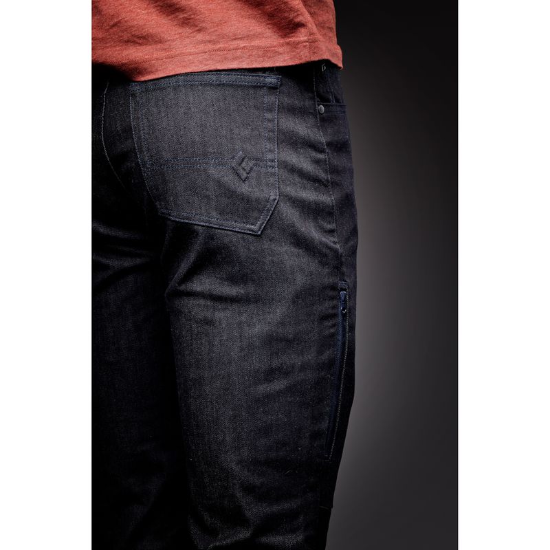 Black Diamond Mission Wool Denim Men's Pants Dark Indigo | XONEU1435