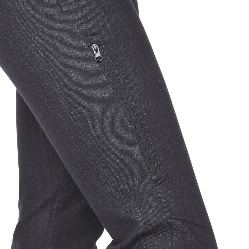 Black Diamond Mission Wool Denim Women's Pants Black | HTLFW2145