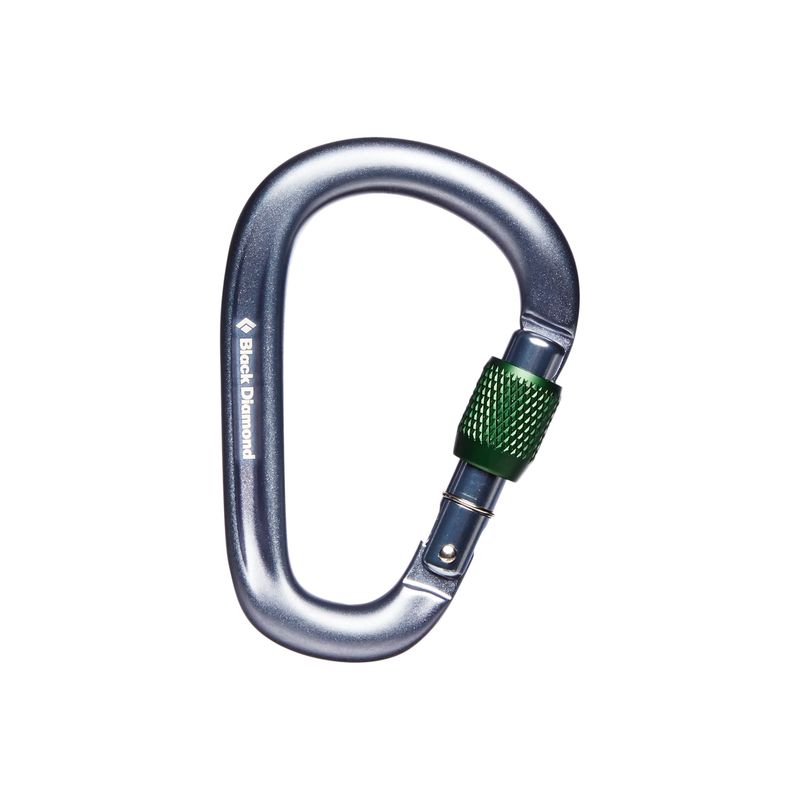 Black Diamond PearLock Screwgate Unisex Carabiners Grey | PDJQI8045