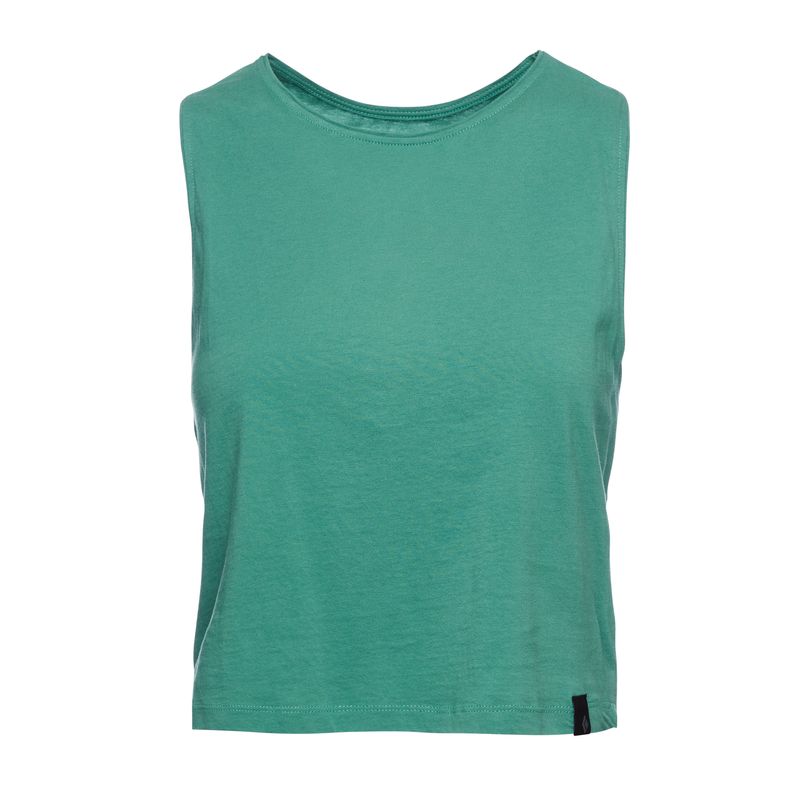 Black Diamond Pivot Women's Tops Green | KIXGL7340