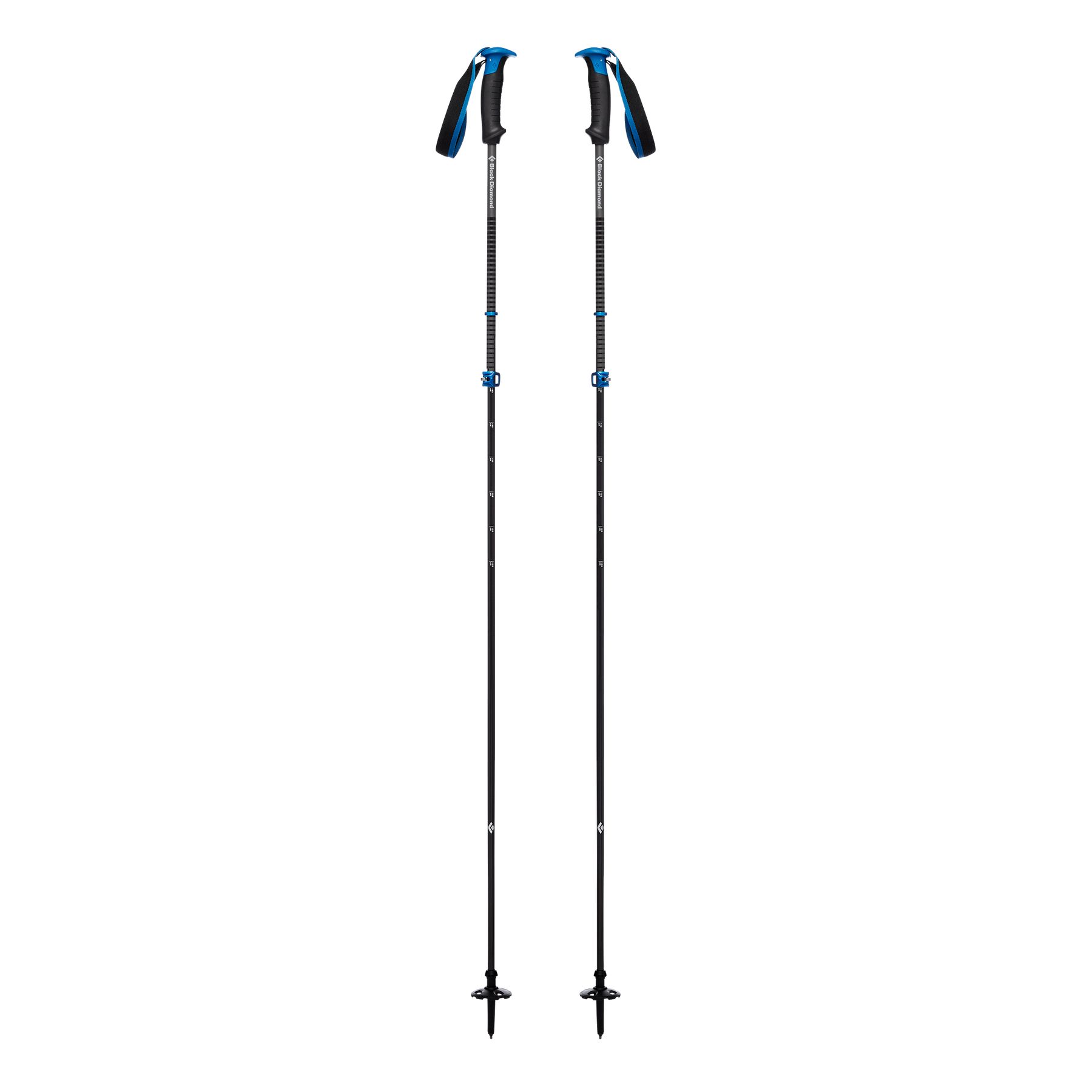 Black Diamond Razor Carbon Pro Unisex Ski Poles Black | JTXUD4601