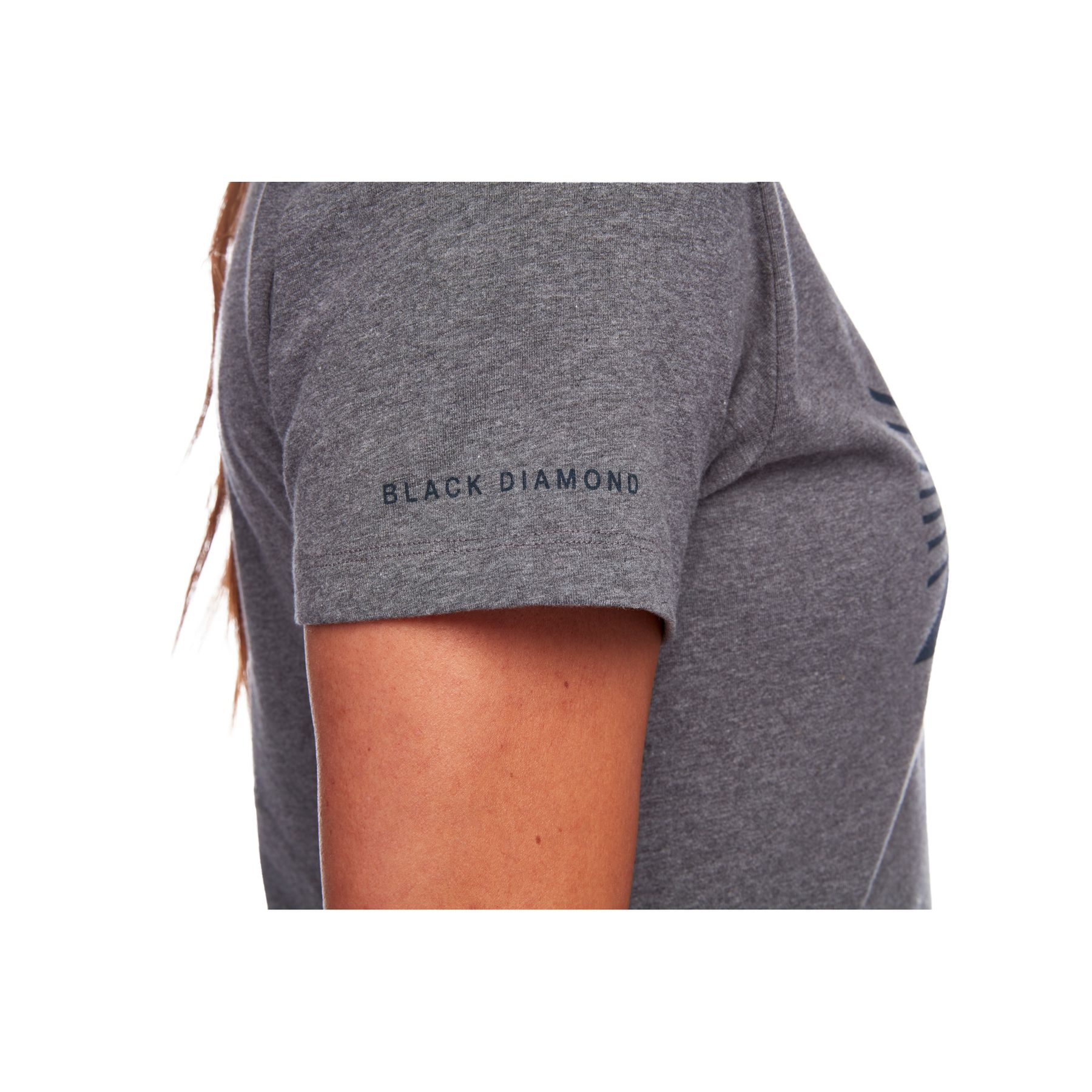 Black Diamond Rise and Climb Women's Tops Grey | RJEQF8104