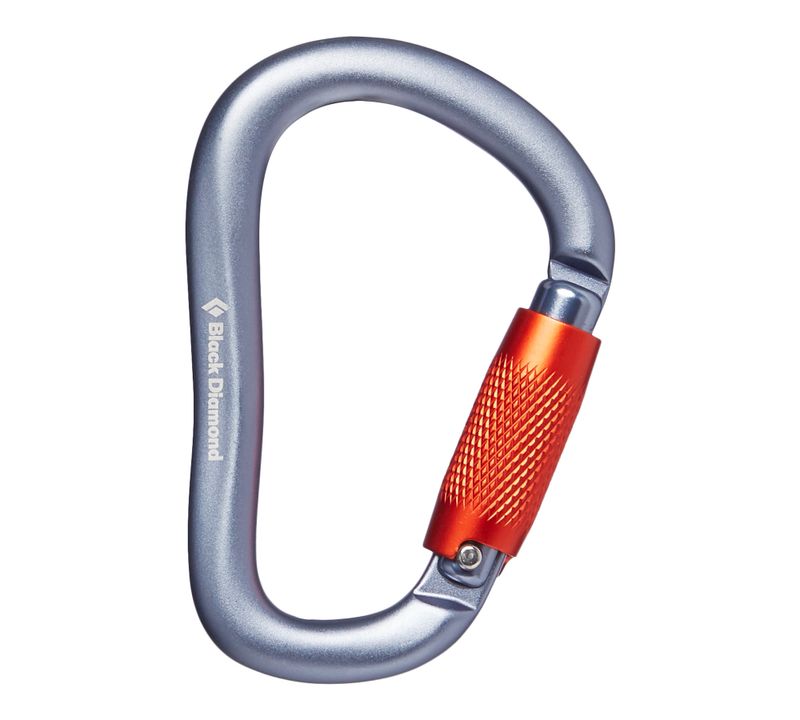 Black Diamond RockLock Twistlock Unisex Carabiners Grey | LXMWZ2453