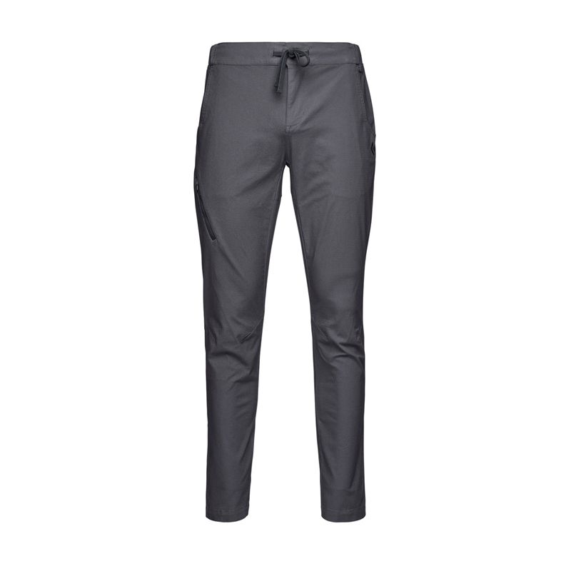 Black Diamond Rocklock Climb Men's Pants Dark Grey | FUWOG2509