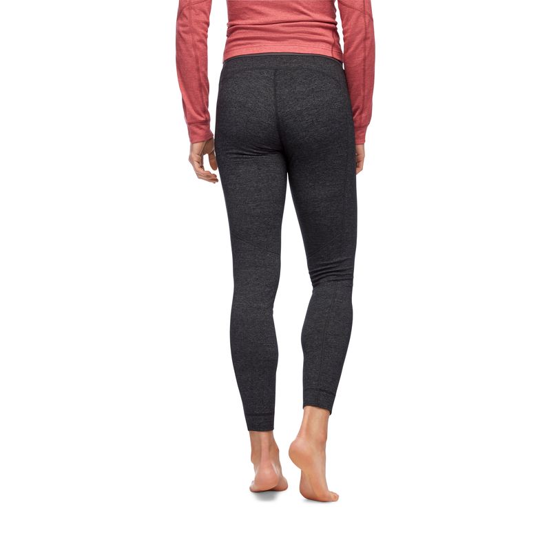 Black Diamond Solution 150 Merino Base Bottom Women's Pants Black | PVLJR6358