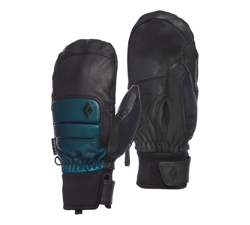 Black Diamond Spark Women\'s Gloves Blue | DBMEF5879