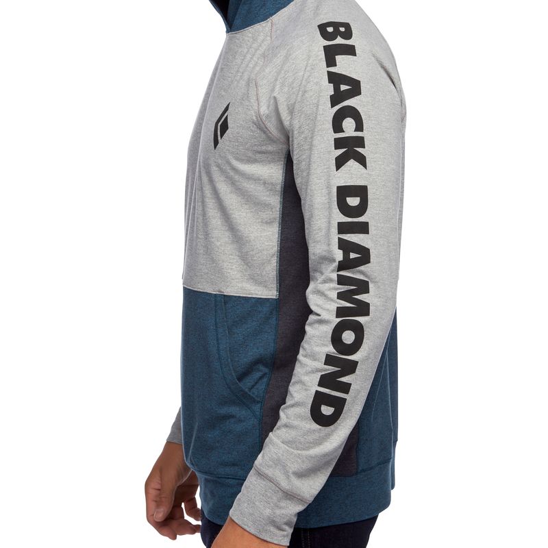 Black Diamond Stone Men's Tops Blue Grey | FZGQV6487