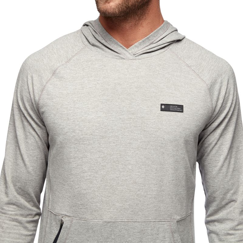 Black Diamond Stone Men's Tops Grey | YIFMA2083