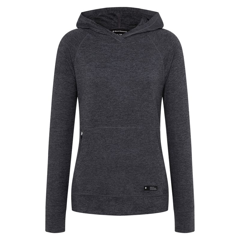 Black Diamond Stone Women's Tops Black | EULQS9314