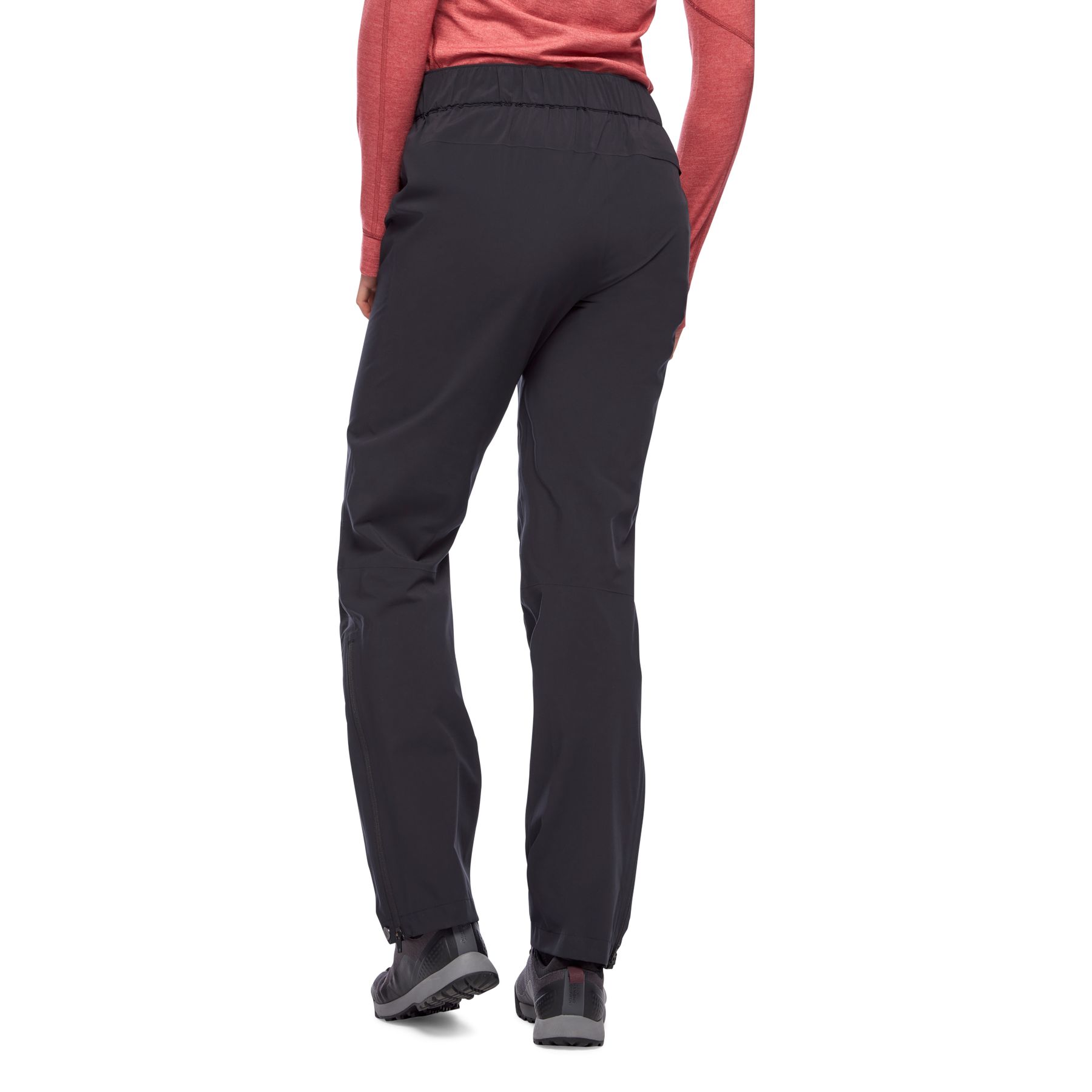 Black Diamond StormLine Stretch Rain Women's Pants Black | YMHTU1827