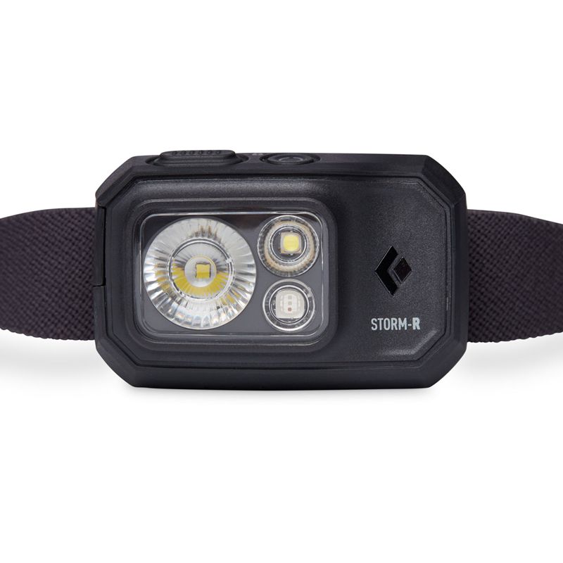 Black Diamond Storm 500-R Unisex Headlamps Black | YBGQS7932