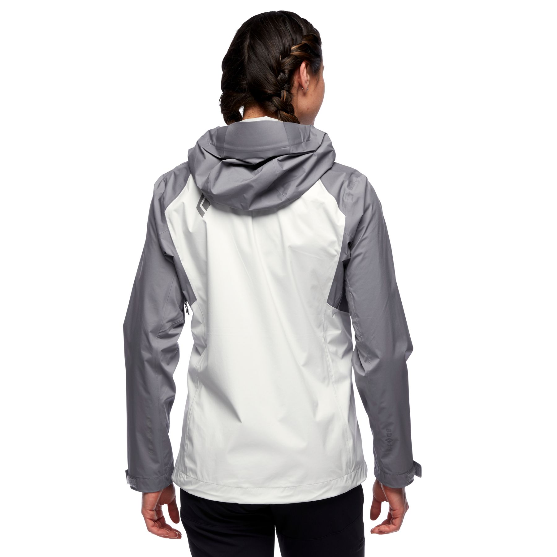 Black Diamond Stormline Stretch Rain Shell Women's Jackets Grey White | IJFNU0268