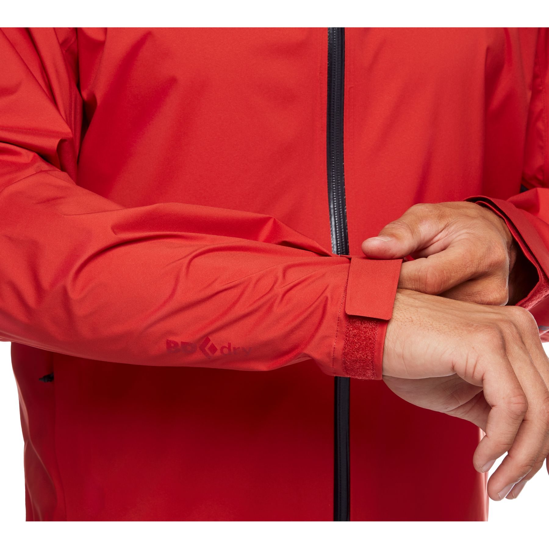 Black Diamond Stormline Stretch Rain Shell Men's Jackets Red | ITZKC5906