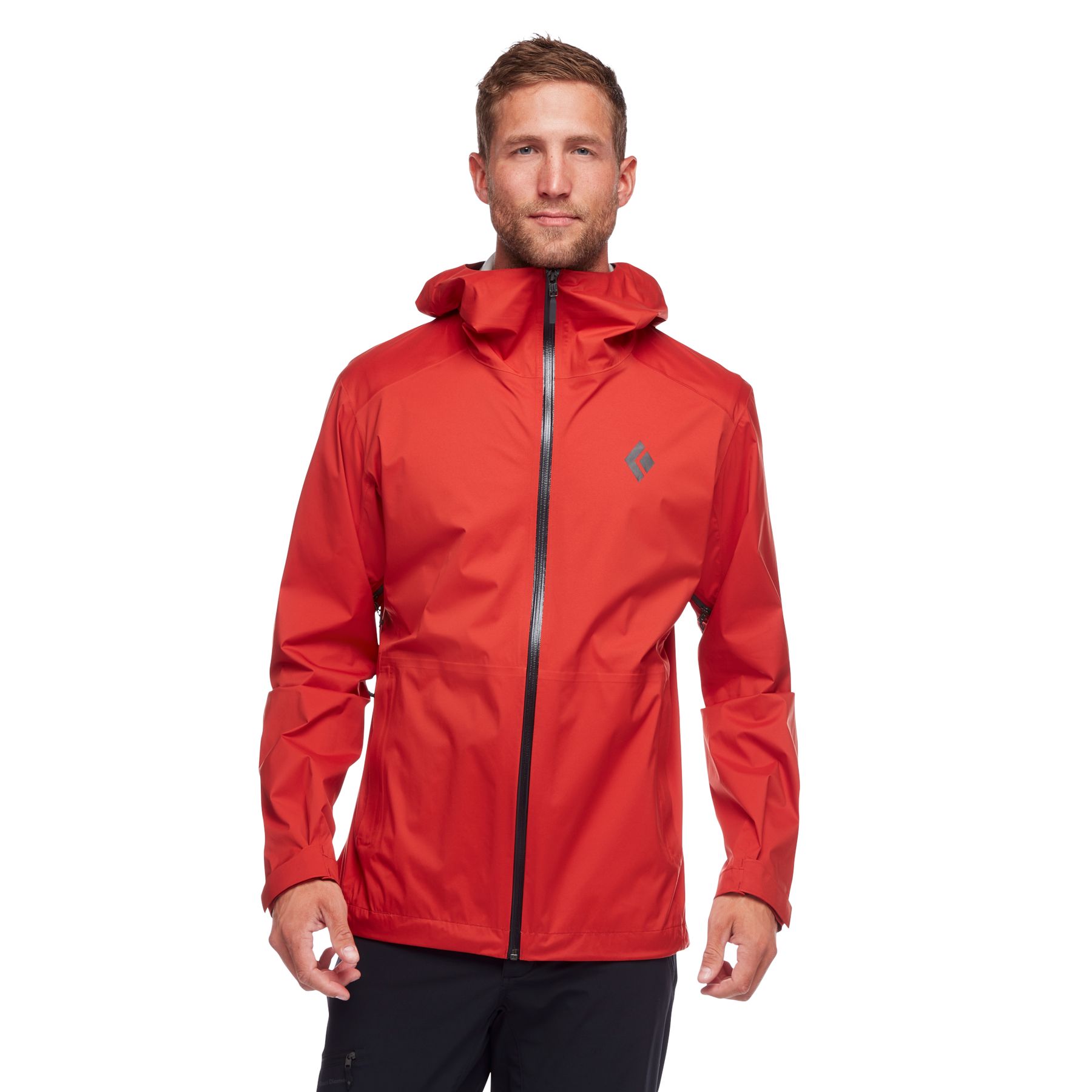 Black Diamond Stormline Stretch Rain Shell Men's Jackets Red | ITZKC5906