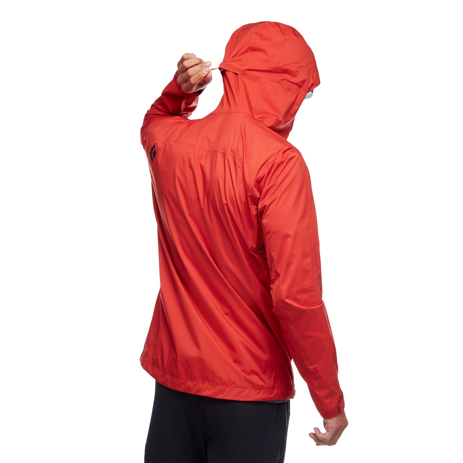 Black Diamond Stormline Stretch Rain Shell Men's Jackets Red | ITZKC5906