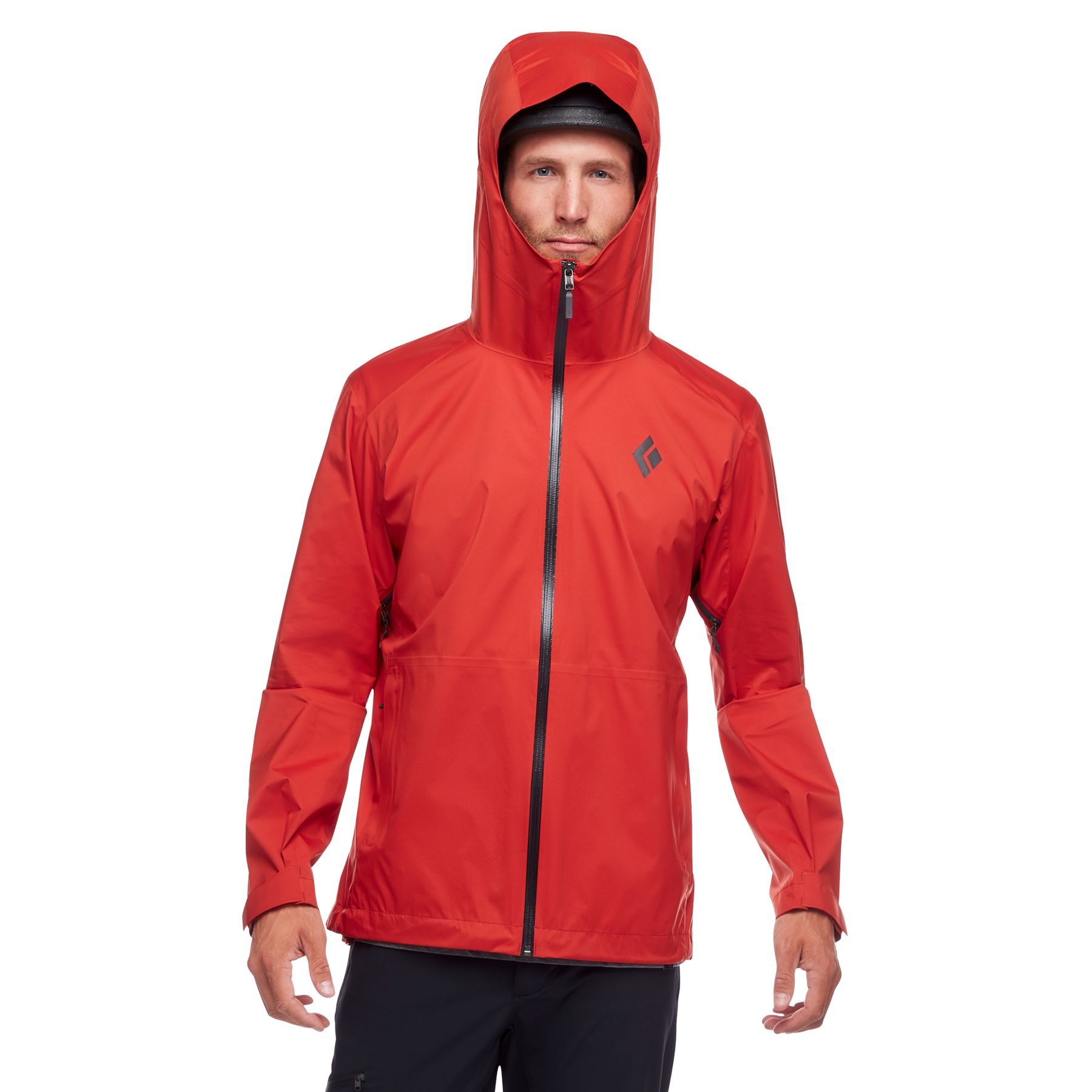 Black Diamond Stormline Stretch Rain Shell Men's Jackets Red | ITZKC5906