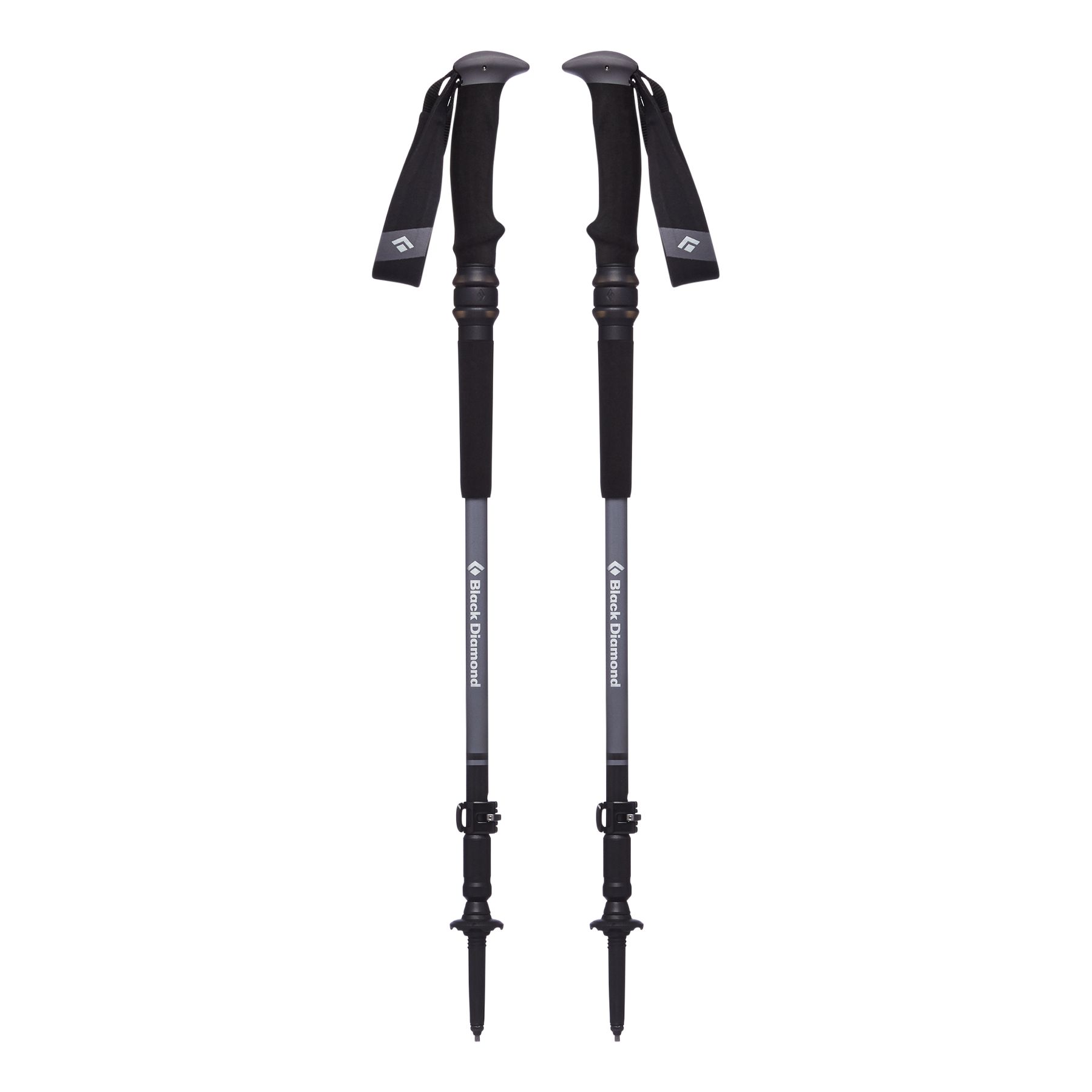 Black Diamond Trail Pro Shock Unisex Trekking Poles Grey | QYXZA7348