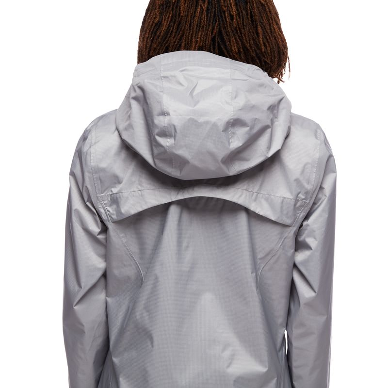 Black Diamond Treeline Rain Shell Women's Jackets Grey | BFRWU8124