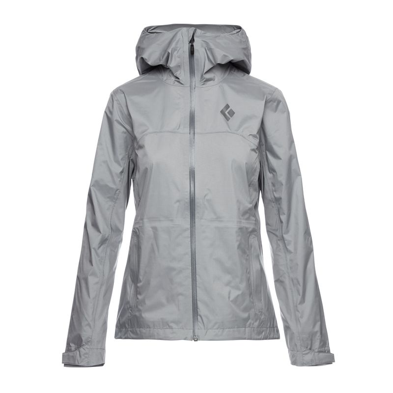 Black Diamond Treeline Rain Shell Women's Jackets Grey | BFRWU8124