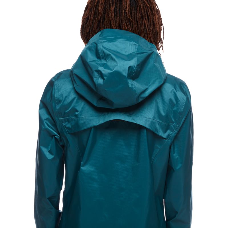 Black Diamond Treeline Rain Shell Women's Jackets Deep Green | GNIQX8194